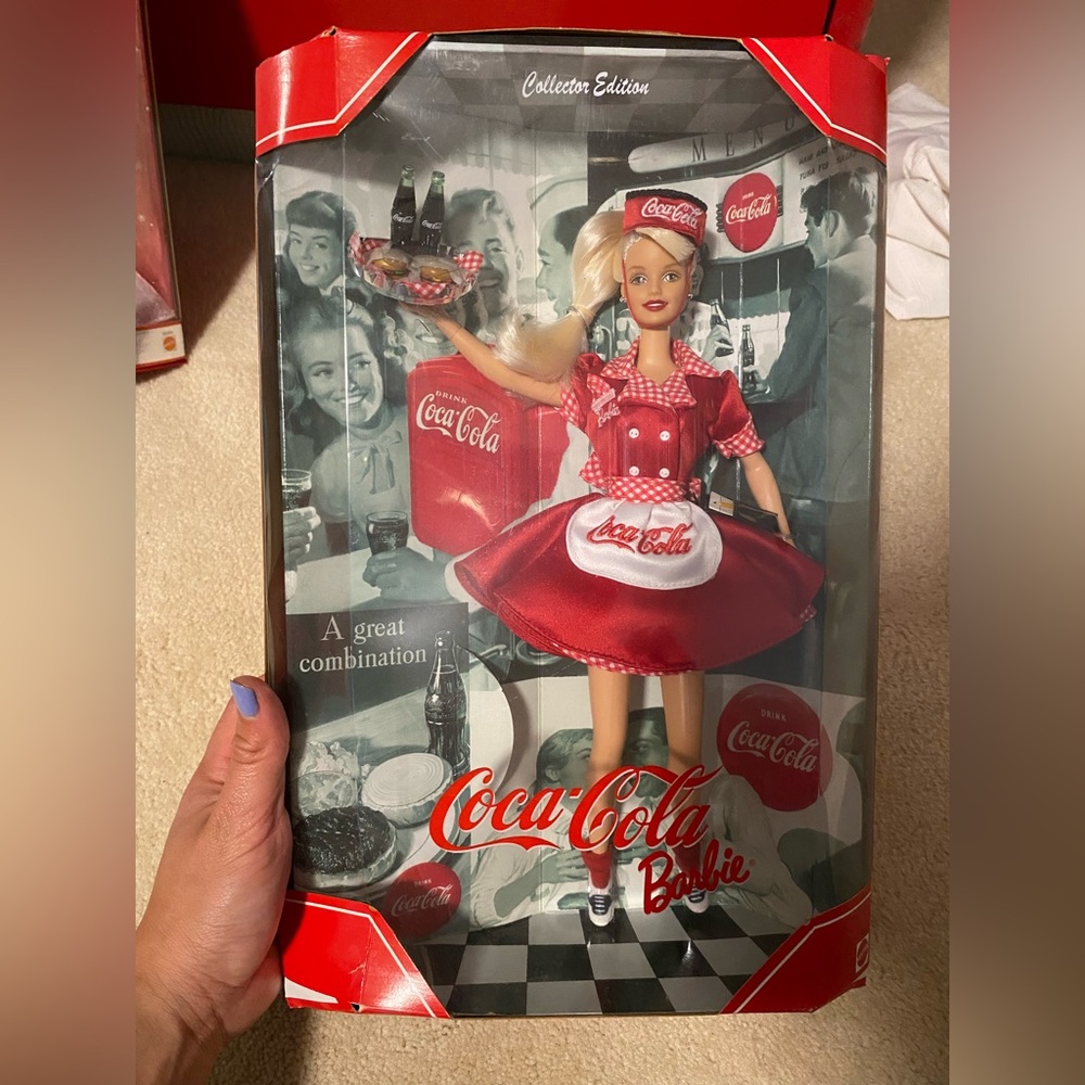 Coca-Cola Waitress-First In The Coca-Cola Barbie Series” Collector Edition